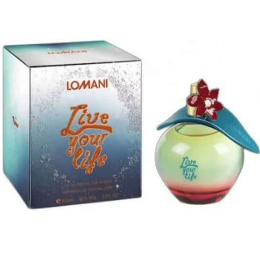 Live Your Life by Lomani 3.3 oz EDP for Women