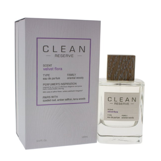 Clean Reserve Velvet Flora by Clean 3.4 oz EDP Perfume for Unisex