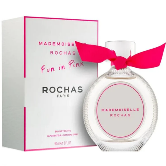 Mademoiselle Rochas Fun in Pink by Rochas 3 oz EDT for Women