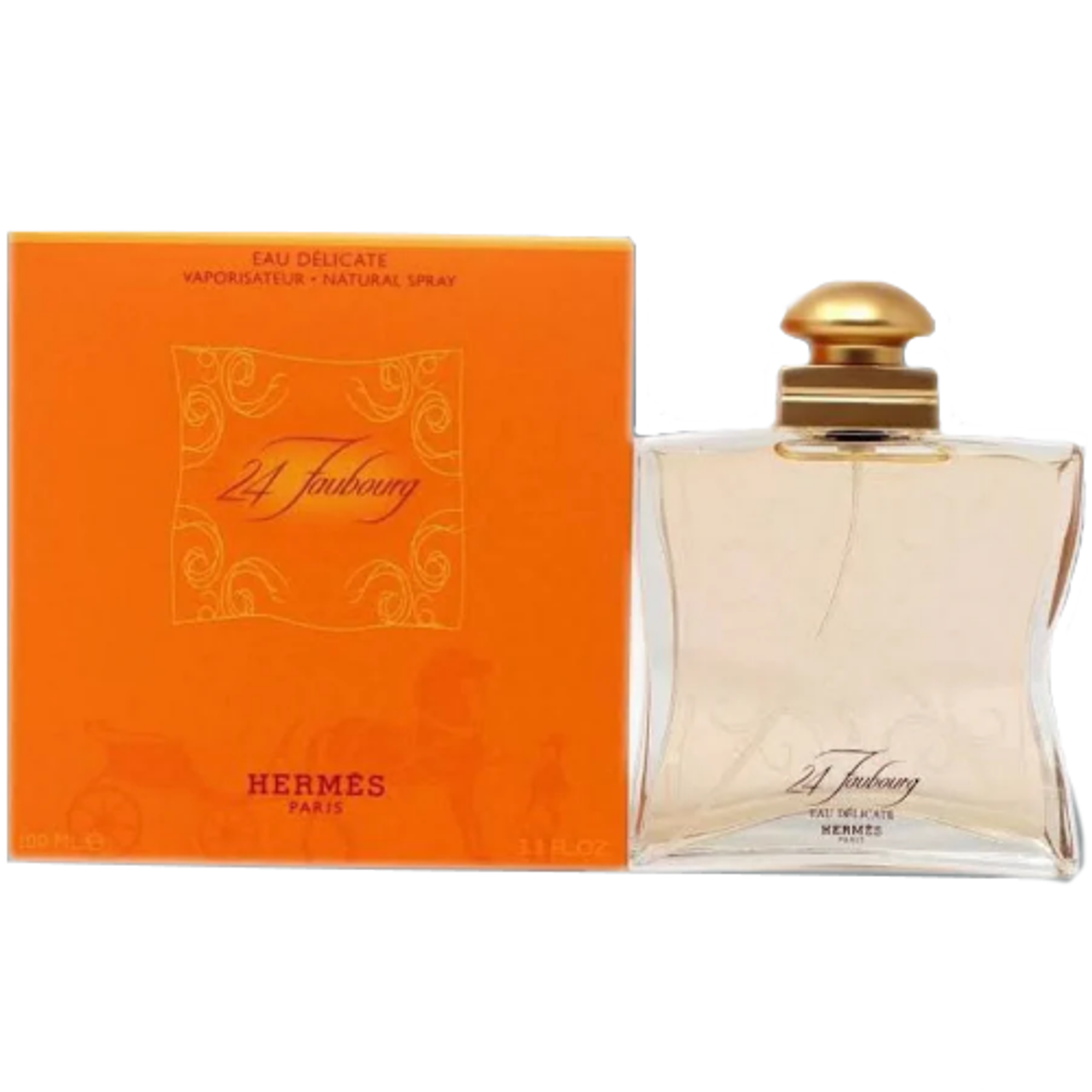 24 Faubourg Eau Delicate by Hermes 3.3 oz EDT for women