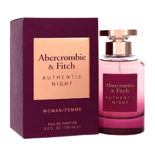 Authentic Night by Abercrombie & Fitch 3.4 oz EDP Women