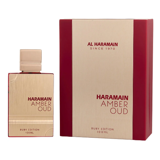 Amber Oud Ruby Edition by Al Haramain 3.3 oz EDP for Unisex