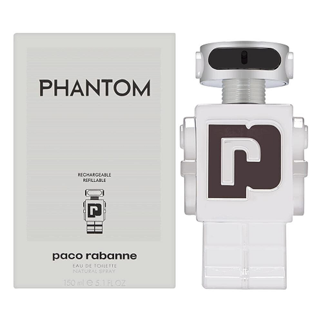 Phantom by Paco Rabanne 5.1 oz EDT Refillable for Men