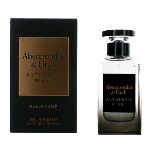 Authentic Night by Abercrombie & Fitch 3.4 oz EDT for Men