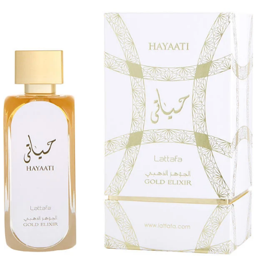 Hayaati Gold Elixir by Lattafa 3.4 oz EDP for Unisex