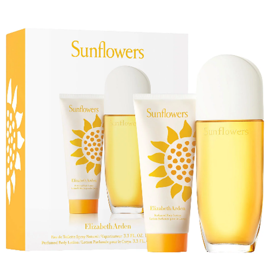 Sunflowers by Elizabeth Arden 2pc Gift Set for Women EDT 3.3 oz + Body Lotion