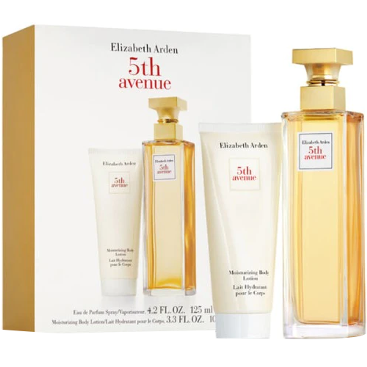 5th Ave by Elizabeth Arden 2pc Gift Set EDP 4.2 oz + Body Lotion for Women