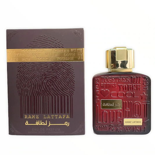 Ramz Gold by Lattafa 3.4 oz EDP for Unisex
