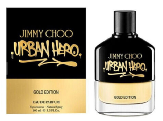 Jimmy Choo Urban Hero Gold Edition by Jimmy Choo 3.3 oz EDP for Men