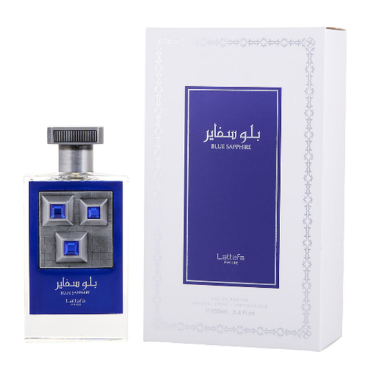 Blue Sapphire by Lattafa 3.4 oz EDP for Unisex