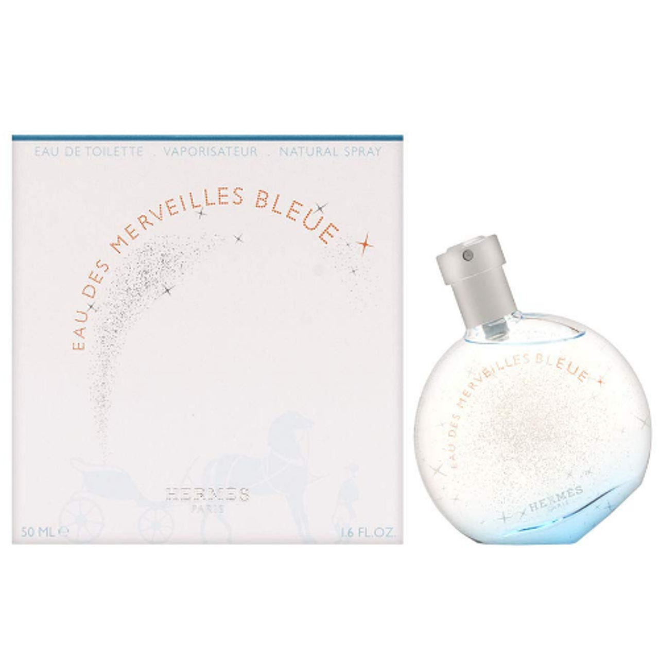 Eau Des Merveilles Bleue by Hermes 1.6 oz EDT for Women