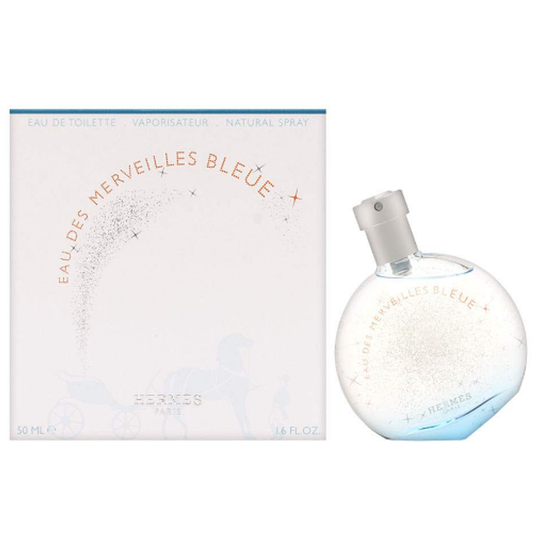 Eau Des Merveilles Bleue by Hermes 1.6 oz EDT for Women