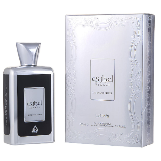 Ejaazi Intensive Silver by Lattafa 3.4 oz EDP for Unisex