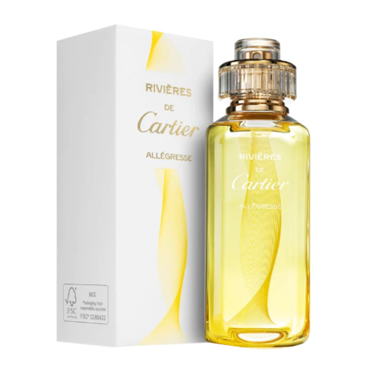 Cartier Rivieres Allegresse by Cartier 3.3 oz EDT for Women