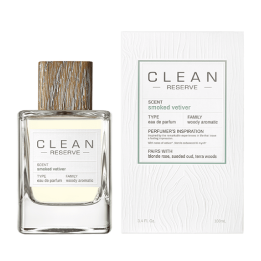 Clean Reserve Smoked Vetiver by Clean 3.4 oz EDP Perfume for Unisex