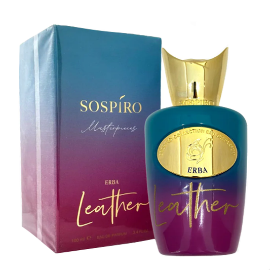 Erba Leather by Sospiro 3.4 oz EDP for Unisex
