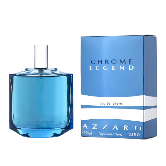 Chrome Legend by Azzaro 2.6 oz EDT for Men