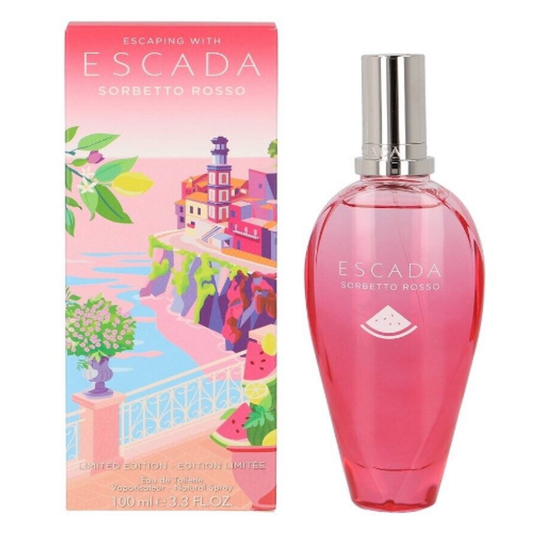 Escaping With Escada Sorbetto Rosso by Escada 3.3 oz EDT for Women