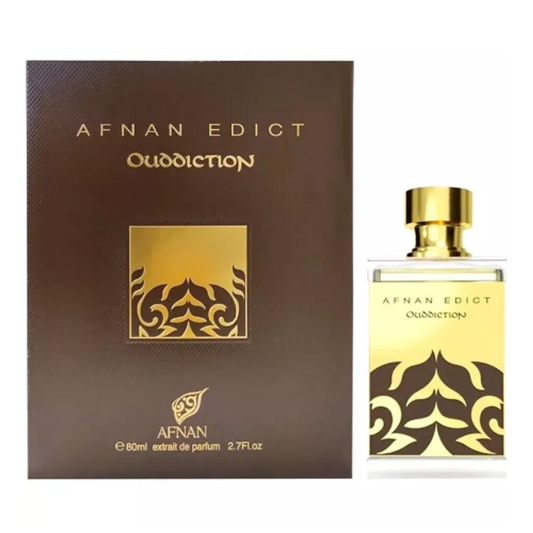 Afnan Edict Ouddiction by Afnan 2.7 oz Extrait De Parfum For Unisex