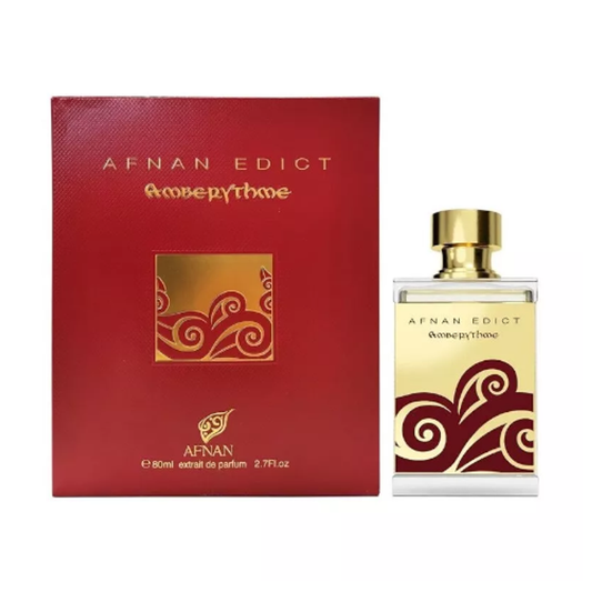 Afnan Edict Amberythme by Afnan 2.7 oz Extrait De Parfum For Unisex