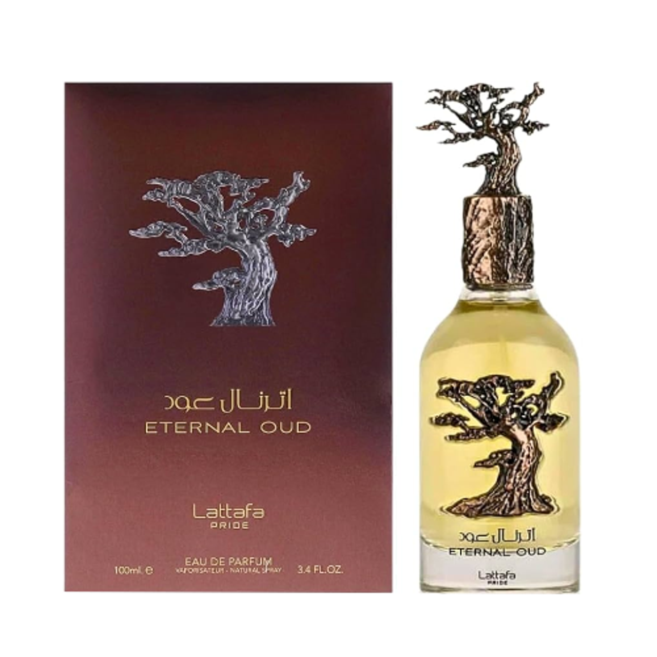 Eternal Oud by Lattafa 3.4 oz EDP for Unisex