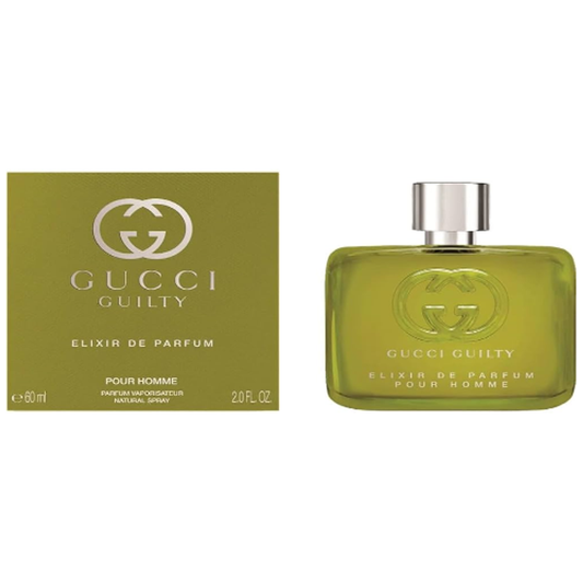 Gucci Guilty Elixir De Parfum Pour Homme by Gucci 2.0 oz Parfum for Men