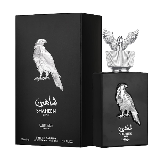 Shaheen Silver by Lattafa 3.4 oz EDP for Unisex