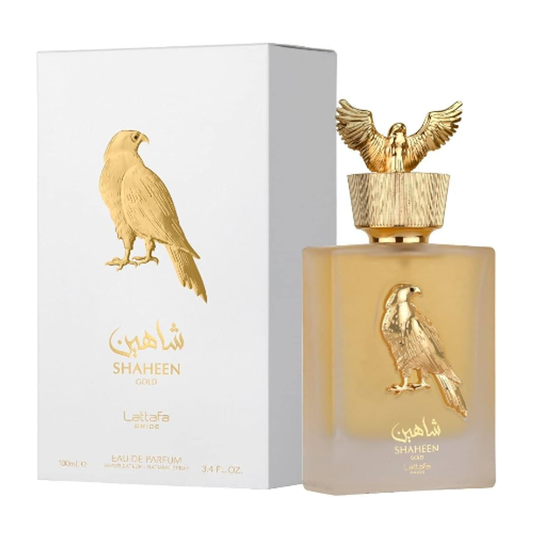 Shaheen Gold by Lattafa 3.4 oz EDP for Unisex