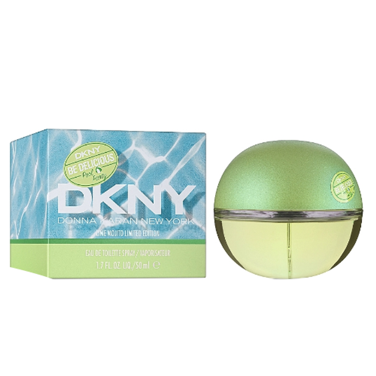DKNY Be Delicious Pool Party Lime Mojito by Donna Karan 1.7 oz EDT for Women