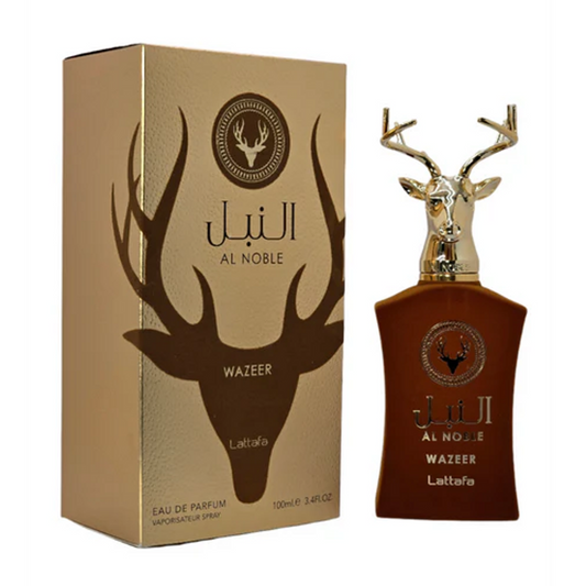 Al Noble Wazeer by Lattafa 3.4 oz EDP for Unisex