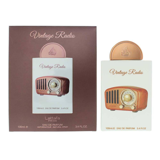Vintage Radio by Lattafa 3.4 oz EDP for Unisex