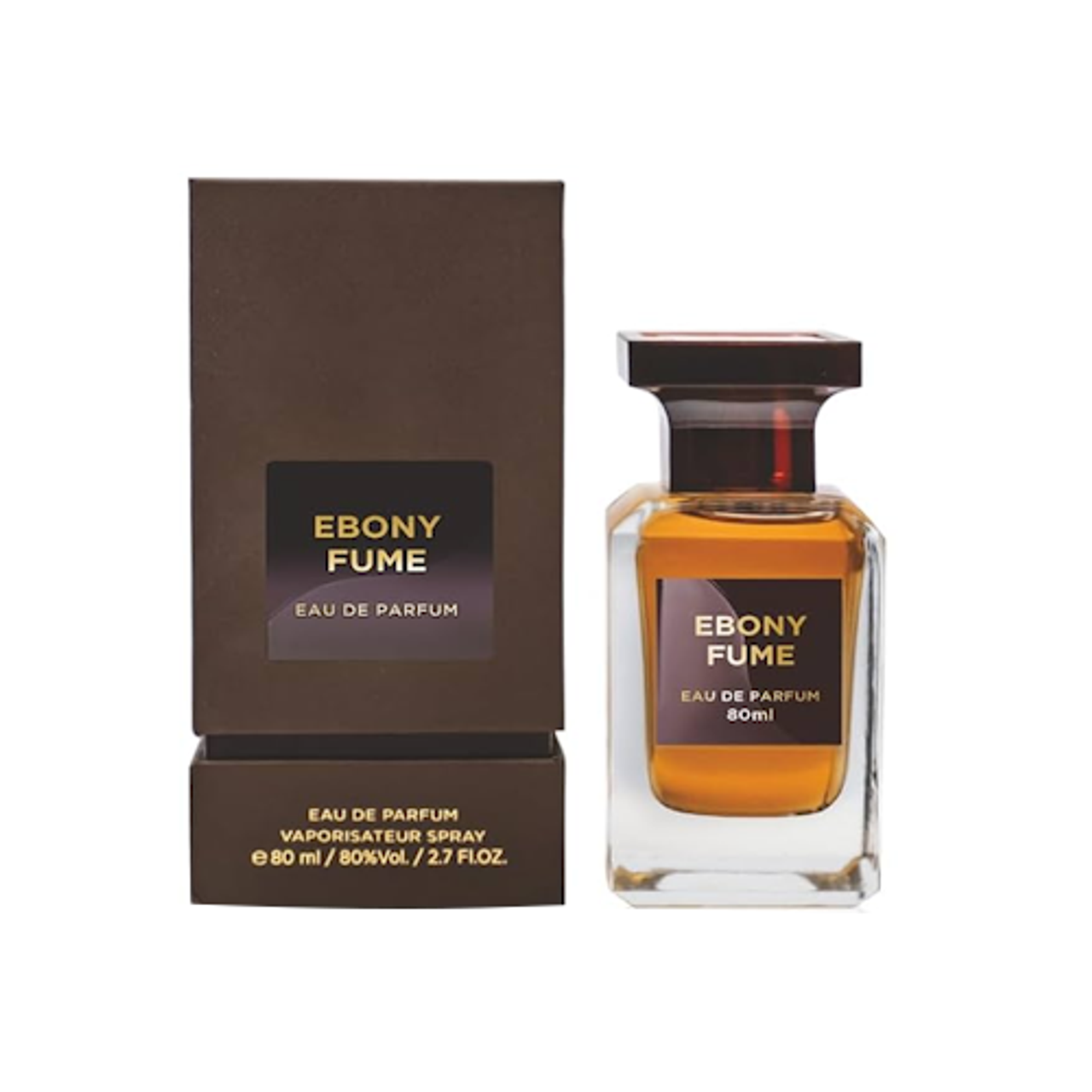 Ebony Fume by Fragrance World 2.7 oz EDP for Unisex